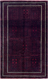 24339-Balutch Hand-Knotted/Handmade Persian Rug/Carpet Tribal/Nomadic Authentic/ Size: 6'9" x 4'1"