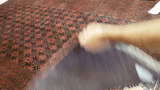 24342-Balutch Hand-Knotted/Handmade Persian Rug/Carpet Tribal/Nomadic Authentic/ Size: 6'1" x 3'11"
