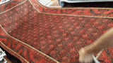 24351-Balutch Hand-Knotted/Handmade Persian Rug/Carpet Tribal/Nomadic Authentic/ Size: 7'6" x 4'3"