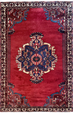 24365-Hamadan Hand-Knotted/Handmade Persian Rug/Carpet Tribal/ Authentic/Size:5'3"x 3'5"/160cm x 104cm/
