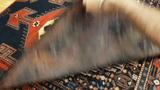24368-Hamadan Hand-Knotted/Handmade Persian Rug/Carpet Tribal/Authentic/ Size: 4'11" x 3'8"