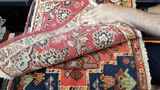 24390- Kashan Handmade/Hand-Knotted Persian Rug/Traditional/Carpet Authentic/ Size: 2'2" x 1'8"
