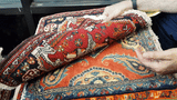 24399-Ghashgai Hand-Knotted/Handmade Persian Rug/Carpet Tribal/ Nomadic Authentic/Size: 1'8" x 1'10"