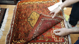 24445-Ghashgai Hand-Knotted/Handmade Persian Rug/Carpet Tribal/ Nomadic Authentic/Size: 1'10" x 2'0"
