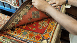 24458-Ghashgai Hand-Knotted/Handmade Persian Rug/Carpet Tribal/ Nomadic Authentic/Size: 1'11" x 2'0"