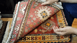 24465-Ghashgai Hand-Knotted/Handmade Persian Rug/Carpet Tribal/ Nomadic Authentic/Size: 1'8" x 2'0"