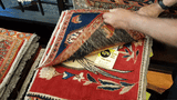 24469-Ghashgai Hand-Knotted/Handmade Persian Rug/Carpet Tribal/ Nomadic Authentic/Size/: 1'8" x 1'6"