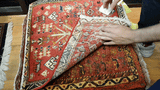 24481-Ghashgai Hand-Knotted/Handmade Persian Rug/Carpet Tribal/ Nomadic Authentic/Size: 1'11" x 2'0"