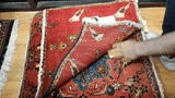 24492-Ghashgai Hand-Knotted/Handmade Persian Rug/Carpet Tribal/ Nomadic Authentic/Size: 1'10" x 2'0"