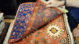 24504-Ghashgai Hand-Knotted/Handmade Persian Rug/Carpet Tribal/ Nomadic Authentic/Size: 1'8" x 1'10"