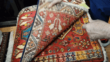 24506-Ghashgai Hand-Knotted/Handmade Persian Rug/Carpet Tribal/ Nomadic Authentic/Size: 2'2" x 2'0"