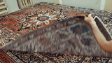 24794 - Bakhtiar Antique (Circa 1930-1940)/Hand-Knotted/Handmade Persian Rug/Carpet Traditional Authentic/ Size: 14'3" x 10'2"/434cm x 310cm