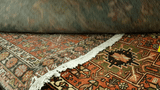 24827-Hamadan Hand-Knotted/Handmade Persian Rug/Carpet Traditional Authentic/ Size/: 9'10" x 3'5"