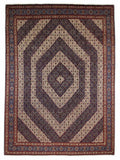 26865-Moud Handmade/Hand-Knotted Persian Rug/Traditional/Carpet Authentic/ Size: 13'1" x 9'3"