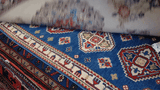 24866- Mashad Handmade/Hand-Knotted Persian Rug/Traditional/Carpet Authentic/ Size: 13'1" x 2'11"/399cm x 89cm