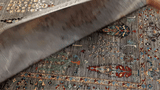 24893-Chobi Ziegler Hand-knotted/Handmade Afghan Rug/Carpet Traditional Authentic / Size: 8'0" x 5'6"/244cm x 168cm