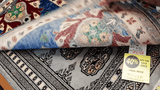 24954-Chobi Ziegler Hand-knotted/Handmade Afghan Rug/Carpet Traditional Authentic / Size: 3'1" x 1'7"/94cm x 48cm