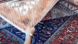 24987- Chobi Ziegler Afghan Hand-Knotted Contemporary/Modern Runner/Size: 10'2" x 8'4"/310cm x 254cm