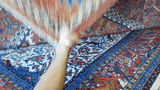 25005- Chobi Ziegler Afghan Hand-Knotted/Handmade/Contemporary/Traditional/Size: 11'9" x 9'2"/358cm x 279cm