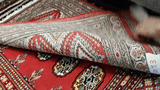 25073- Jaldar Hand-knotted/Handmade Pakistani Rug/Carpet Traditional Authentic/Size: 3'1" x 2'0"/94cm x 61cm
