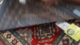 25074- Jaldar Hand-knotted/Handmade Pakistani Rug/Carpet Traditional Authentic/Size: 2'11" x 2'1"/89cm x 64cm