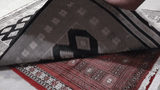 25196- Jaldar Hand-knotted/Handmade Pakistani Rug/Carpet Traditional Authentic/Size: 8'2" x 5'7"
