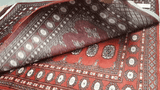 25226-Bokhara Hand-Knotted/Handmade Pakistani Rug/Carpet Tribal/Nomadic Authentic/ Size: 5'9" x 4'1"