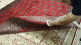 25299-Bokhara Hand-Knotted/Handmade Pakistani Rug/Carpet Tribal/Nomadic Authentic/ Size: 8'4" x 8'2"