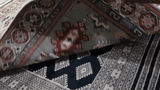 25321-Kazak Hand-Knotted/Handmade Afghan Rug/Carpet Tribal/Nomadic Authentic/ Size: 7’11” x 5’7”