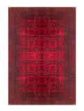 26472 - Khal Mohammad Afghan Hand-Knotted Authentic/Traditional/Rug/Size: 11'1" x 8'0"