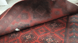 25381- Khal Mohammad Afghan Hand-Knotted Authentic/Traditional/Carpet/Rug/ Size: 6'5" x 4'1"