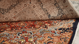 25415- Tabriz Persian Hand-knotted/Handmade/Authentic/Traditional Carpet/Rug / Size: 13'3" x 9'9"