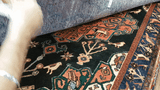 25451-Bidjar Hand-Knotted/Handmade Persian Rug/Carpet Traditional Authentic/ Size: 7'6" x 4'1"