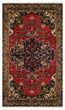 25452-Bidjar Hand-Knotted/Handmade Persian Rug/Carpet Traditional Authentic/ Size: 7'3" x 4'2"/221cm x 127cm