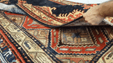 25476-Hamadan Hand-Knotted/Handmade Persian Rug/Carpet Traditional Authentic/ Size: 10'9" x 2'5"