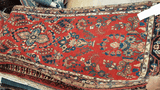 25486-Hamadan Hand-Knotted/Handmade Persian Rug/Carpet Traditional Authentic/ Size: 8'4" x 2'6"
