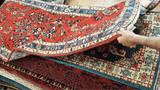 25525-Hamadan Hand-Knotted/Handmade Persian Rug/Carpet Traditional Authentic/ Size: 6'2" x 2'7"