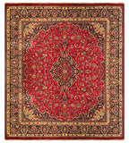 25569-Mashad Hand-Knotted/Handmade Persian Rug/Carpet Traditional Authentic/ Size: 11'4" x 9'11"