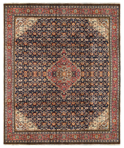 25584-Ardebil Hand-Knotted/Handmade Persian Rug/Carpet Traditional/Authentic/ Size: 9'10"x 8'2"/300cm x 249cm