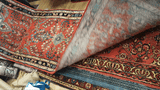 25589-Hamadan Hand-Knotted/Handmade Persian Rug/Carpet Traditional Authentic/ Size/: 8'4" x 2'9"