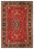 25625-Sarough Hand-Knotted/Handmade Persian Rug/Carpet Traditional/Authentic/ Size: 9'1" x 6'5"