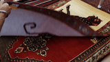 25675- Shiraz Hand-Knotted/Handmade Persian Rug/Carpet Tribal/Nomadic/Authentic/Size; 6'7" x 3'10"/201cm x 117cm