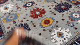 25698- Royal Heriz Hand-Knotted/Handmade Indian Rug/Carpet Traditional/Authentic/Size 8'1" x 6'5"/246cm x 196cm