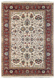 25705- Royal Heriz Hand-Knotted/Handmade Indian Rug/Carpet Traditional/Authentic/Size 6'0" x 4'3"/183cm x 130cm
