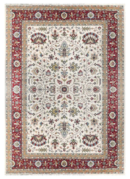 25708- Royal Heriz Hand-Knotted/Handmade Indian Rug/Carpet Traditional/Authentic/Size 14'3" x 10'0"