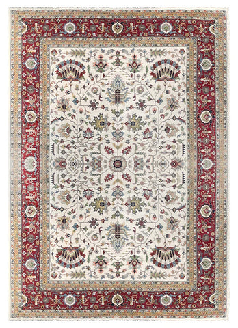 25708- Royal Heriz Hand-Knotted/Handmade Indian Rug/Carpet Traditional/Authentic/Size 14'3" x 10'0"