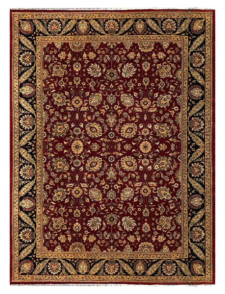 25713- Royal Heriz Hand-Knotted/Handmade Indian Rug/Carpet Traditional/Authentic/Size 11'5" x 8'3"/348cm x 251cm