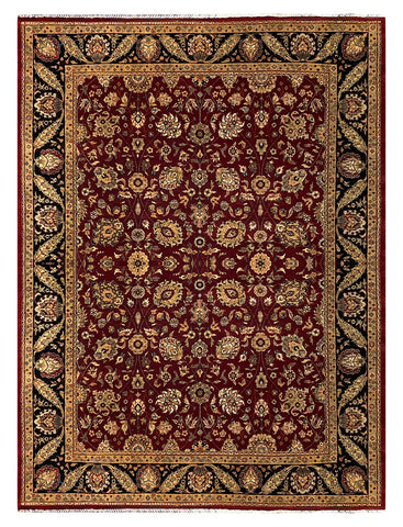 25713- Royal Heriz Hand-Knotted/Handmade Indian Rug/Carpet Traditional/Authentic/Size 11'5" x 8'3"/348cm x 251cm