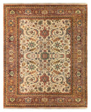 25715- Royal Heriz Hand-Knotted/Handmade Indian Rug/Carpet Traditional/Authentic/Size 9'10" x 7'10"/300cm x 239cm