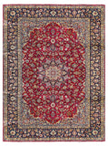 25726- Isfahan Persian Hand-Knotted Authentic/Traditional Carpet/Rug/ Size: 11'2'' x 8'2''